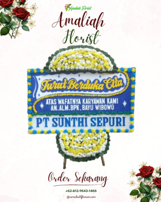 Papan Bunga Duka di Serpong Utara