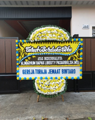 Papan Bunga Duka di Serpong Utara