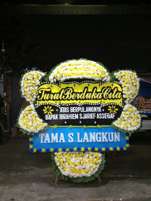 Papan Bunga Duka di Serpong Utara