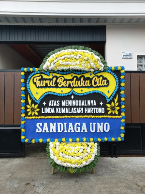 Papan Bunga Duka di Serpong Utara