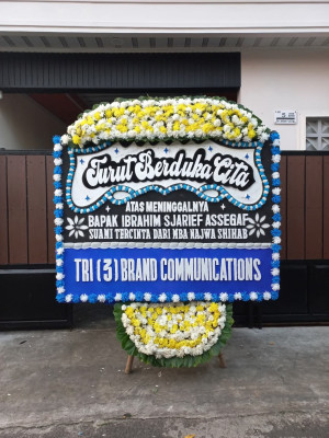 Papan Bunga Duka di Serpong Utara